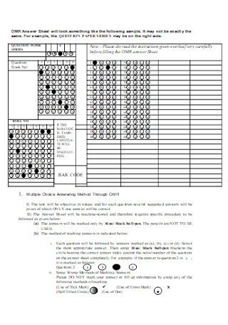 Full Download Ib Multiple Choice Blank Answer Sheet 