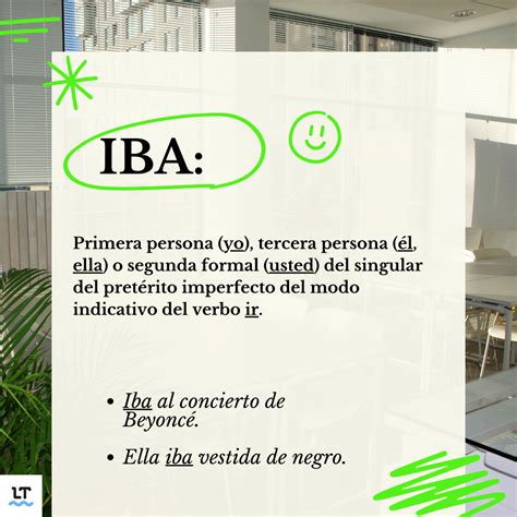 Iba De Ir