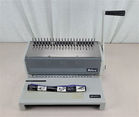 Ibico Binding Machine Troubleshooting
