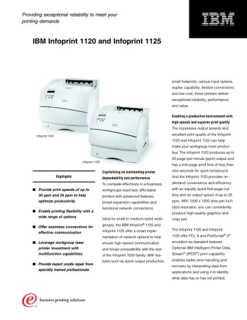 Ibm Infoprint 1120 Amp 1120n 4520 001 Amp Number Line 110 Printable - Number Line 110 Printable