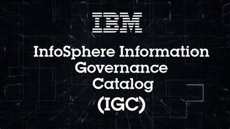 Ibm Information Governance Catalog