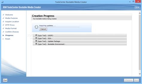 ibm toolscenter bootable media creator
