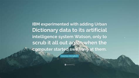 Ibm Watson Urban Dictionary