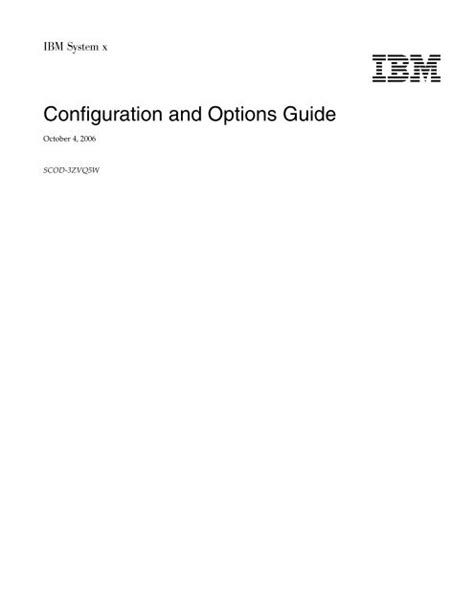 Read Online Ibm Configuration And Options Guide 