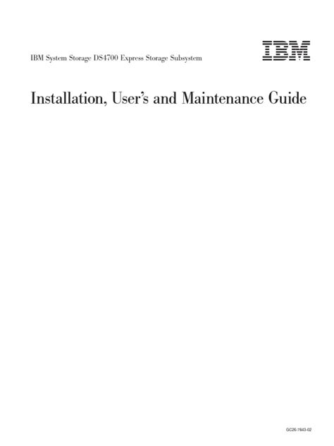 Read Online Ibm Ds4700 Configuration Guide 