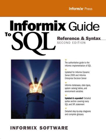 Read Online Ibm Informix Guide To Sql Syntax 