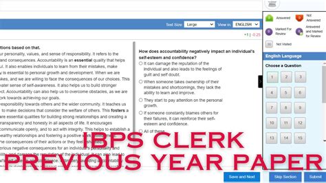 Ibps Clerk Previous Year Question Paper