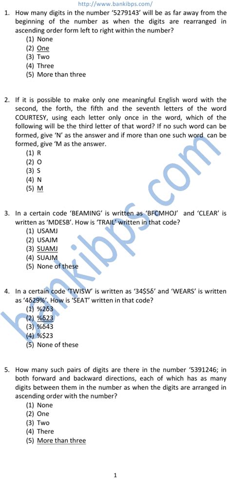 Full Download Ibps Exam Question Papers And Answers 2011 