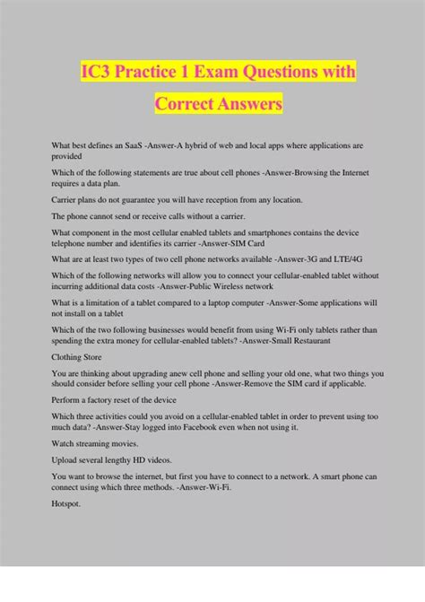 Download Ic3 Answers 