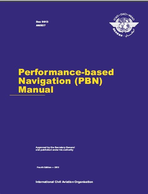Read Icao Pbn Manual Fourth Edition 