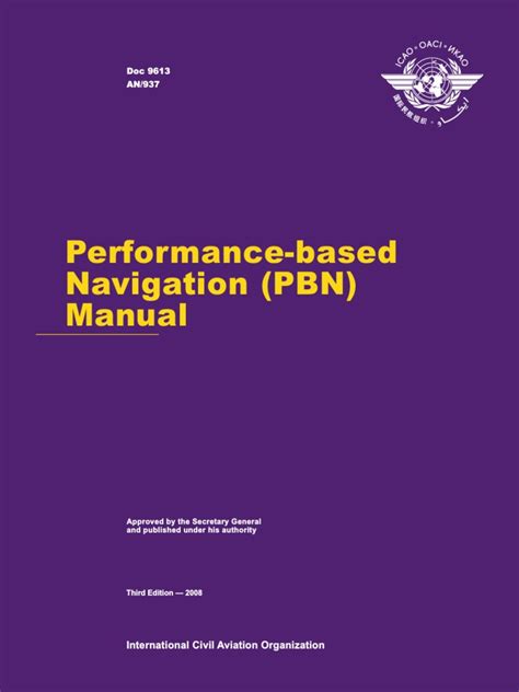 Read Icao Pbn Manual Fourth Edition File Type Pdf 