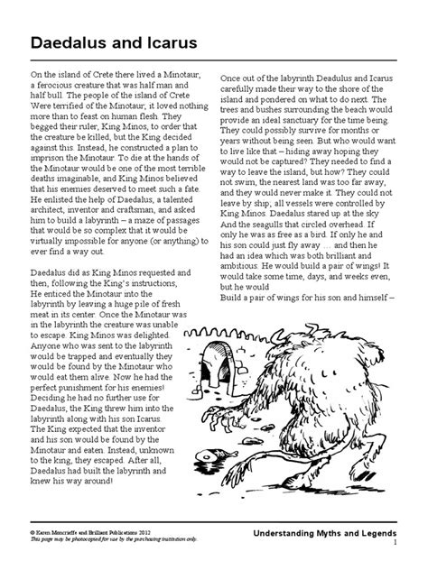 icarus and deadalus biography