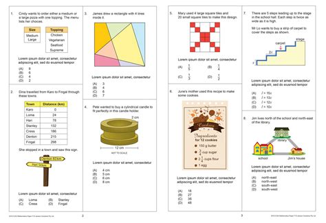 Icas Maths Practice Questions