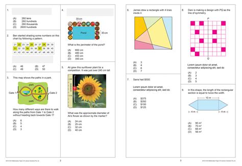 Icas Maths Year 7 Practice Questions