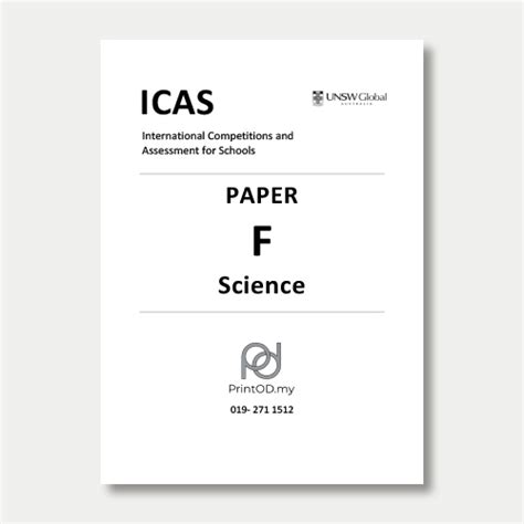 Full Download Icas Science Paper Year 8 