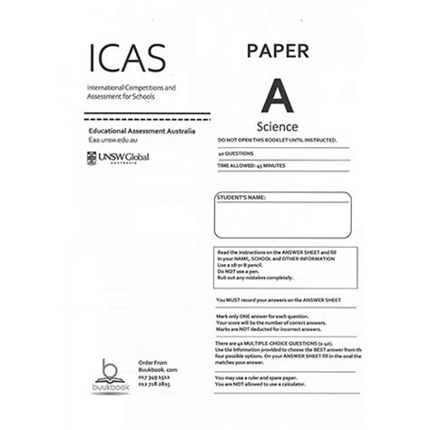 Read Icas Science Past Papers File Type Pdf 