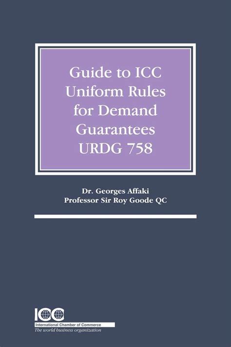 Icc Uniform Rules For Demand Guarantees