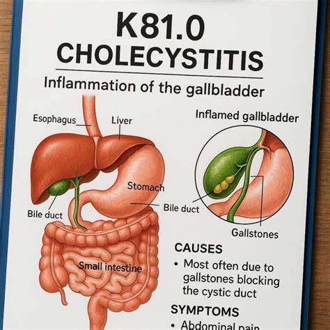 Icd 10 Cholecystitis
