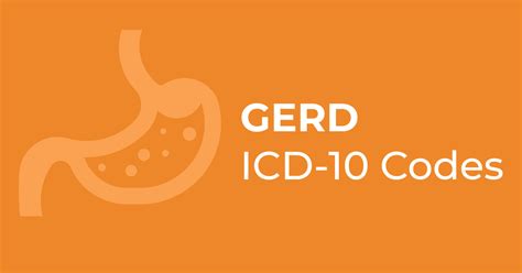 Icd 10 Code For Gastroesophageal Reflux Disease