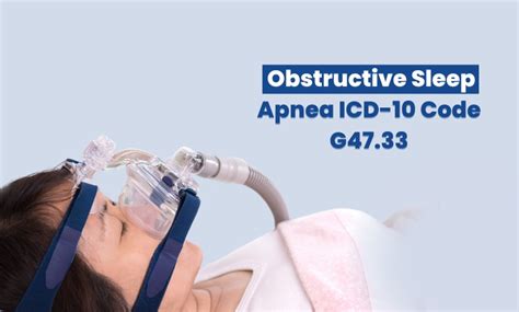 Icd 10 Code For Obstructive Sleep Apnea