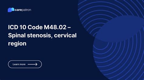 Icd 10 Code For Spinal Stenosis Lumbar