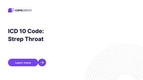Icd 10 Code For Strep Throat
