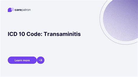 Icd 10 Code Transaminitis