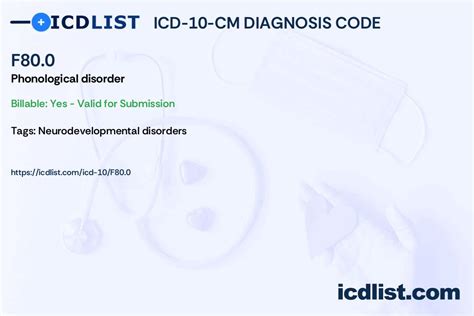 Icd 10 F80