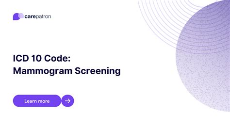 Icd 10 For Mammogram Screening