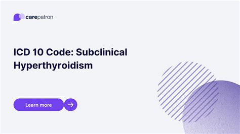 Icd 10 Hyperthyroidism