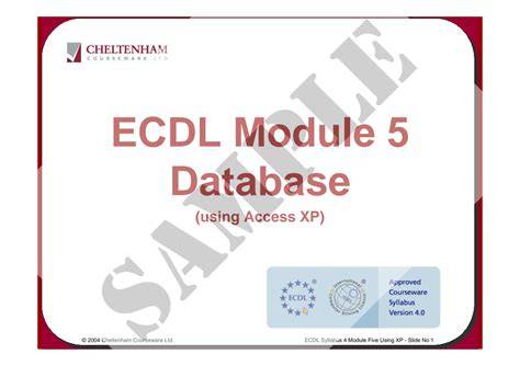 icdl powerpoint exam module 5 questions answers