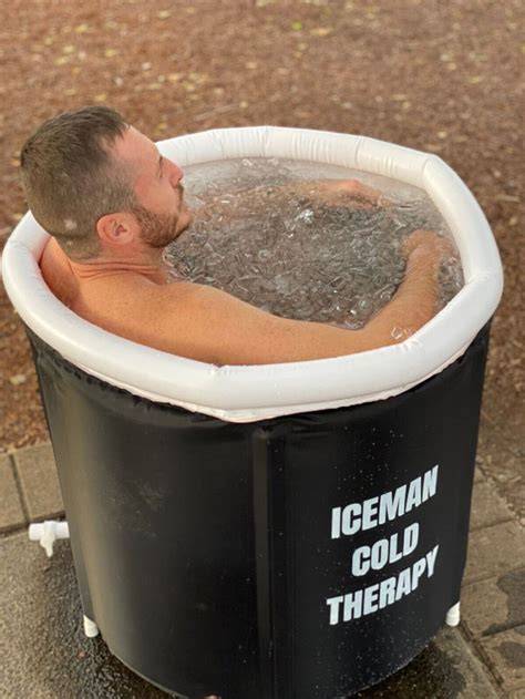 ice bath nude