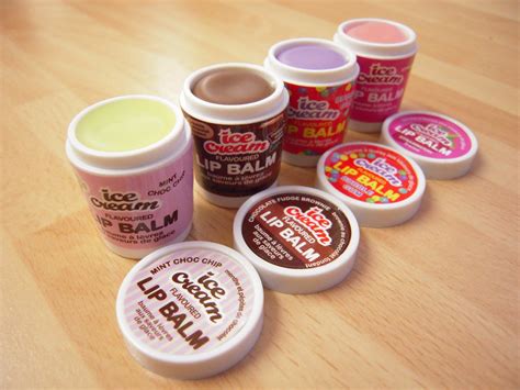 ice cream lip balm