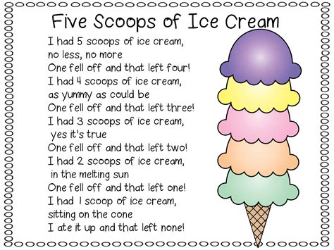 Ice Cream Rhyming Words   Ice Cream Scoops Rhyme Make Take Amp Teach - Ice Cream Rhyming Words