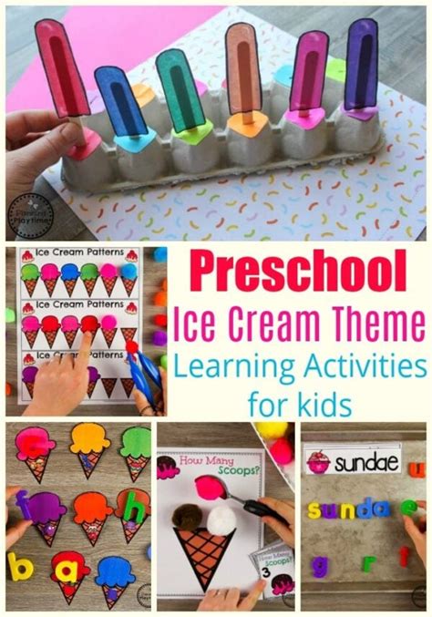 Ice Cream Theme Activities For Preschool Pre K Ice Cream Worksheets For Preschool - Ice Cream Worksheets For Preschool
