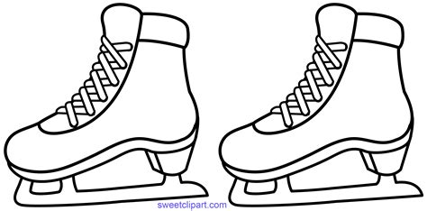 Ice Skates Coloring Page Amp Coloring Book 6000 Ice Skate Coloring Pages - Ice Skate Coloring Pages