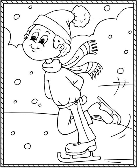 Ice Skating Coloring Page Skater Topcoloringpages Net Ice Skate Coloring Page - Ice Skate Coloring Page