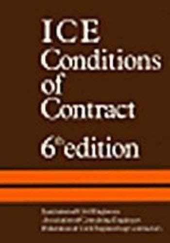 Read Ice Conditions Of Contract 6Th Edition 