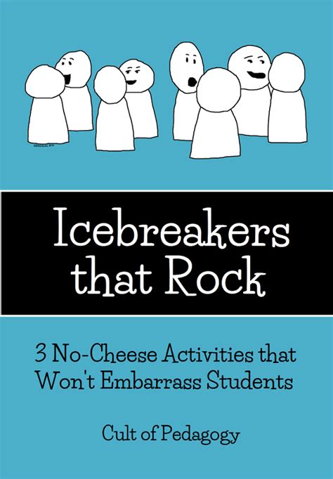 Icebreakers That Rock Cult Of Pedagogy Ice Breakers For 6th Grade - Ice Breakers For 6th Grade