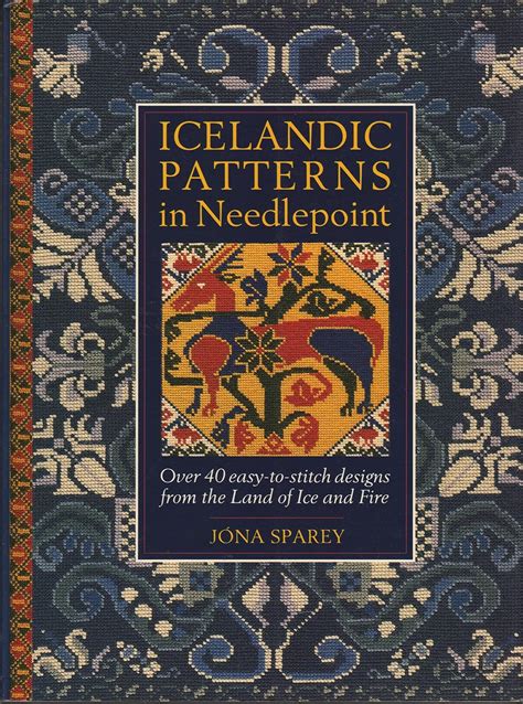 Icelandic Patterns In Needlepoint Over 40 Easy To