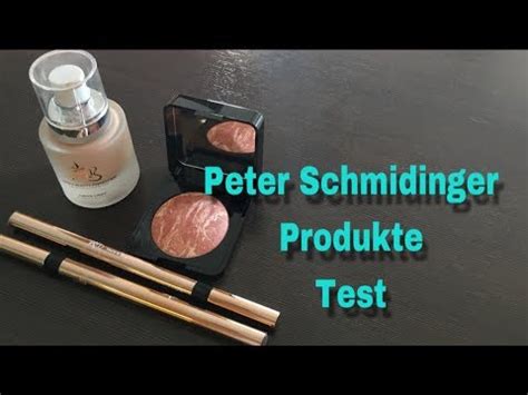 ich teste Peter Schmidinger Produkte Review - YouTube