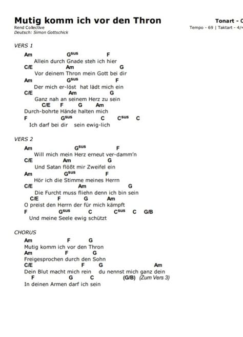 Ich Will Chords