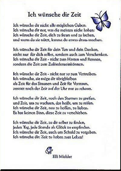 ich wunsche dir zeit fur dich