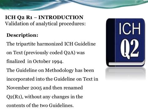 Full Download Ich Q2A Guideline Validation Of Analytical Methods 