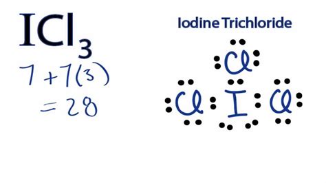 Icl3 Lewis Structure