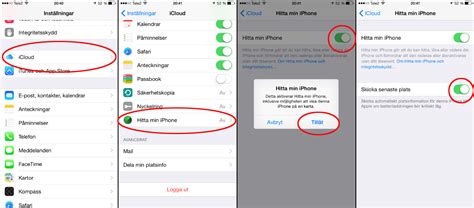 icloud hitta min iphone