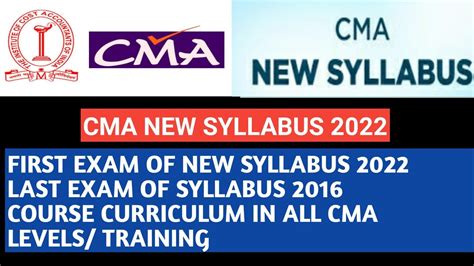 icmai new syllabus