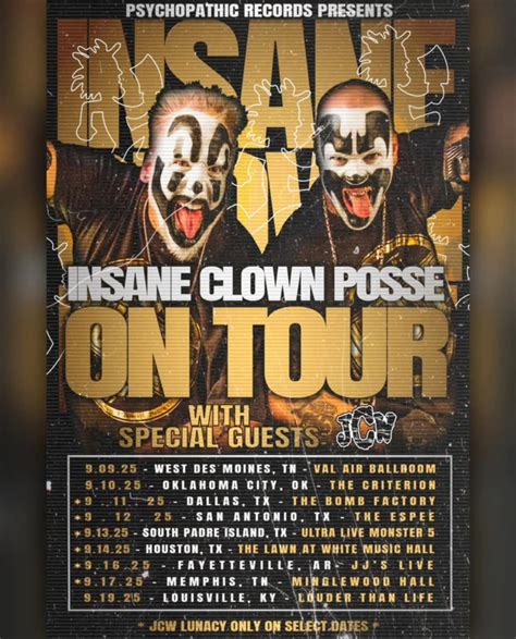 icp show dates