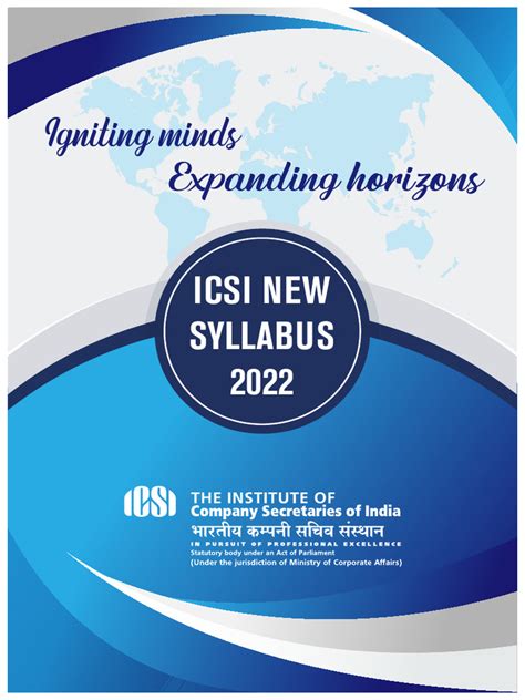 Icsi New Syllabus