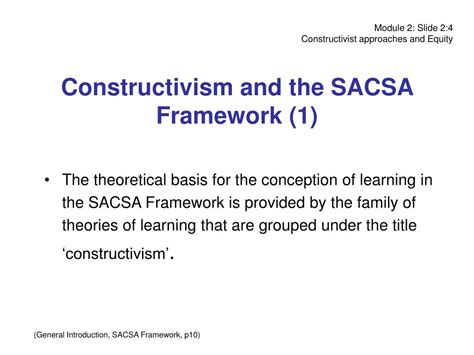 Ict Sacsa Framework